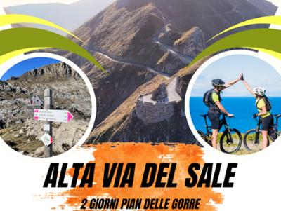 Alta via del sale in due giorni - e-bike tour- 28-29 giugno